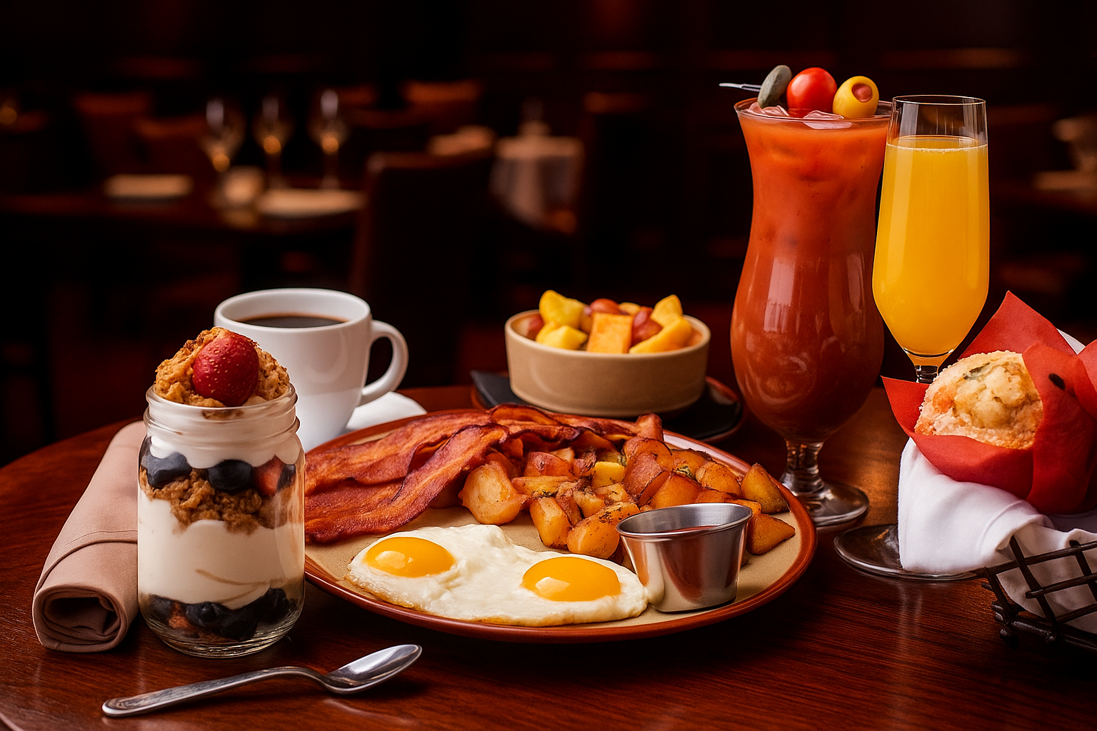 Weekend Brunch at Bedford Village Inn